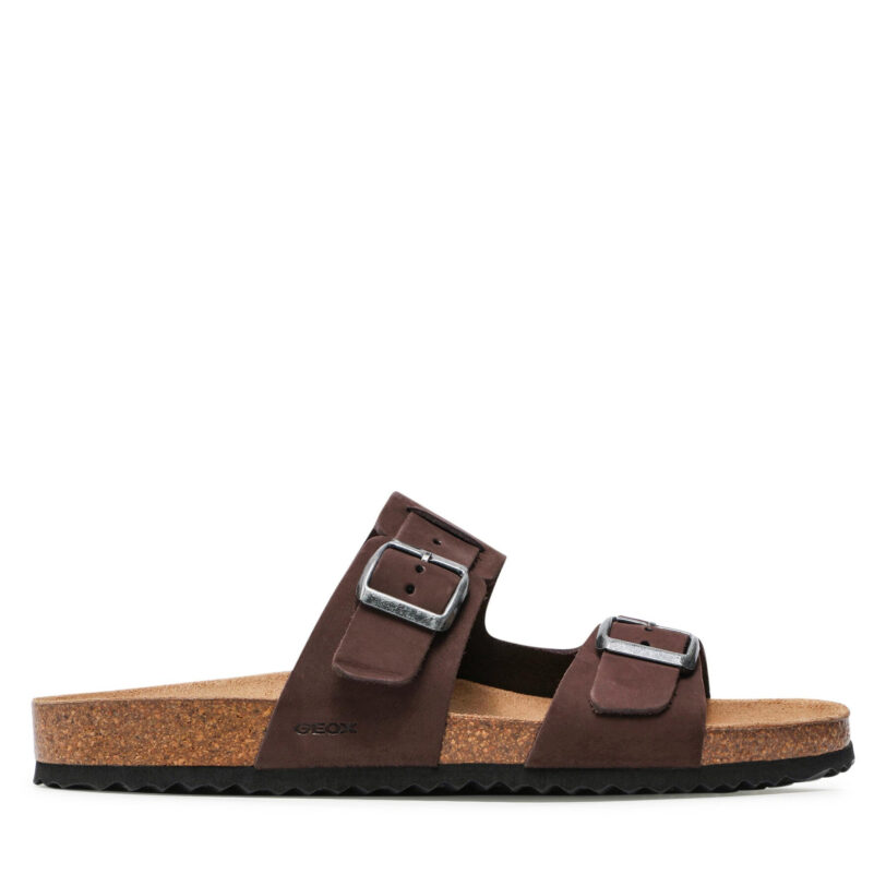 Чехли Geox U Sandal Ghita B U159VB 00032 C6024 Кафяв цвят на ниска цена