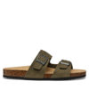 Чехли Geox U Sandal Ghita U159VB 00032 C3009 Каки цвят на ниска цена
