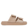 Чехли Inuikii Classic Suede Velcro 70104-128 Бежов цвят на ниска цена