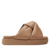 Чехли Inuikii Soft Crossed 70104-140 Бежов цвят на ниска цена