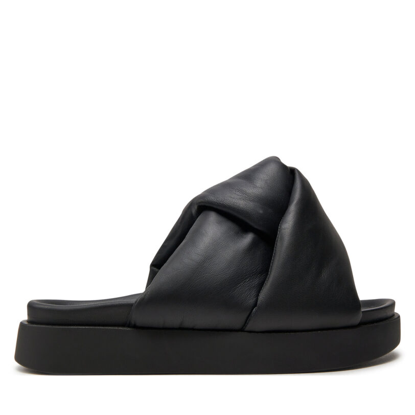 Чехли Inuikii Soft Crossed 70104-140 Черен цвят на ниска цена