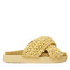 Чехли Inuikii Woven 70104-105 Жълт цвят на ниска цена