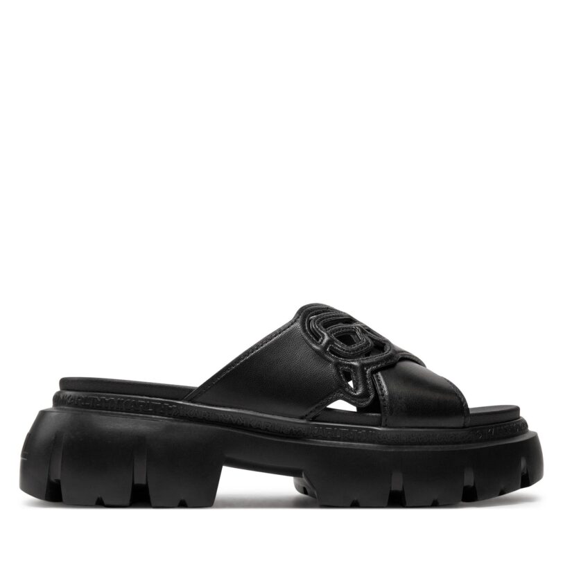Чехли KARL LAGERFELD KL83504 Черен цвят на ниска цена