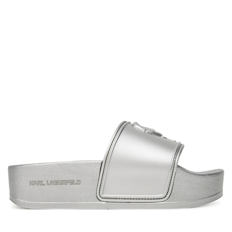 Чехли KARL LAGERFELD Kondo Maxi KL80819M Сребрист цвят на ниска цена
