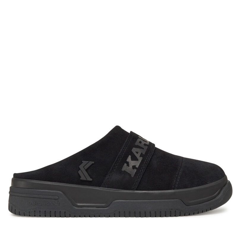 Чехли Karl Kani Samo Slipper PD00002686 Черен цвят на ниска цена