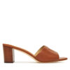 Чехли LAUREN RALPH LAUREN Everley Block-Heel 802974364002 Кафяв цвят на ниска цена
