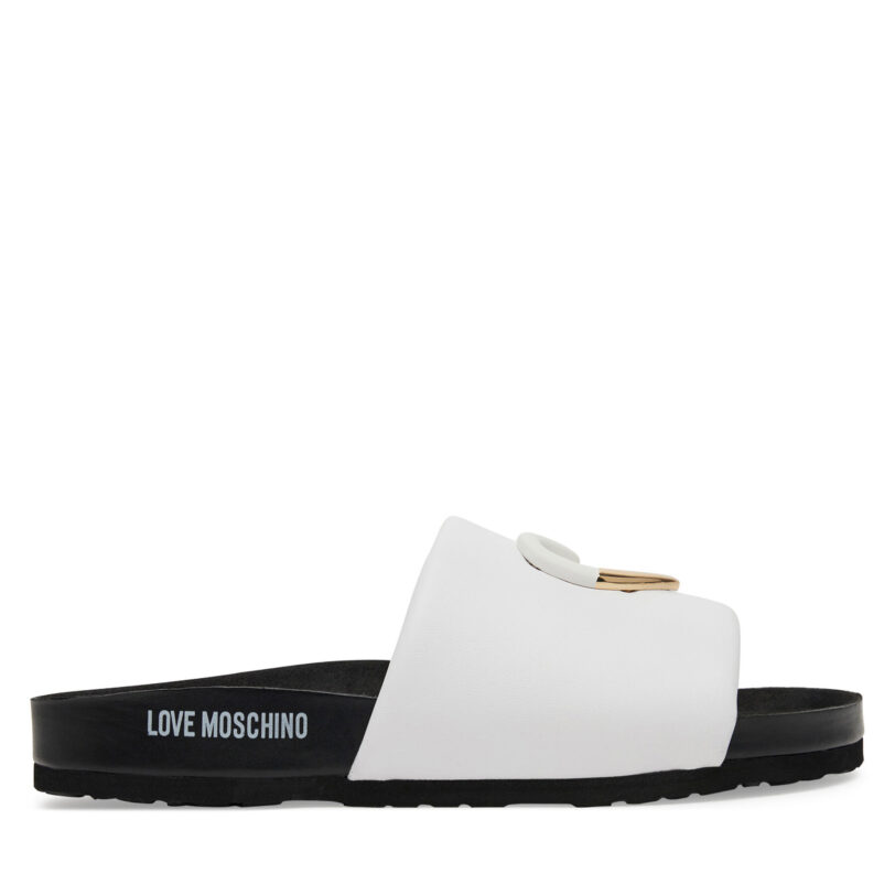 Чехли LOVE MOSCHINO JA28283G1MIE0100 Бял цвят на ниска цена