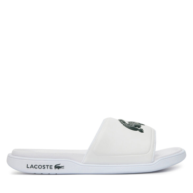 Чехли Lacoste 7-49CFA0041 Бял цвят на ниска цена
