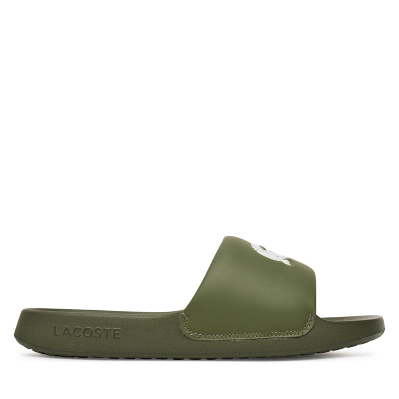 Чехли Lacoste 7-49CMA0021 Каки цвят на ниска цена