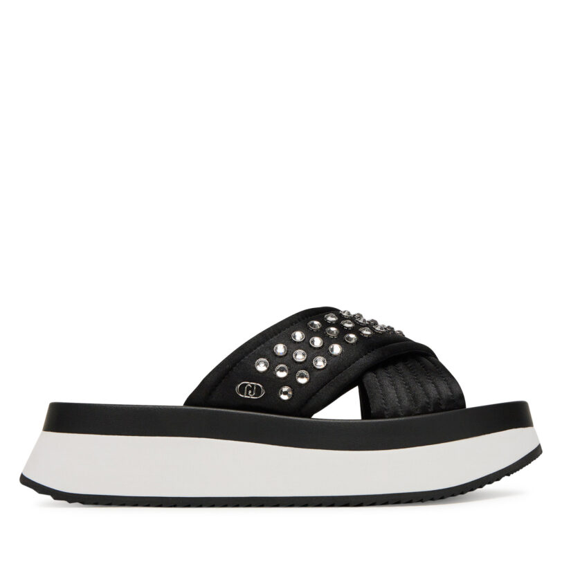 Чехли Liu Jo Dreamy Sandal 05 BA5091 TX001 Черен цвят на ниска цена