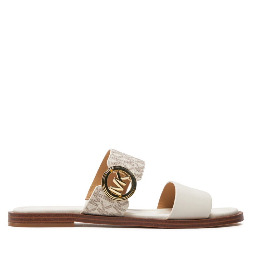 Чехли MICHAEL Michael Kors Vera Sandal 40S4VEFS1B Екрю цвят на ниска цена