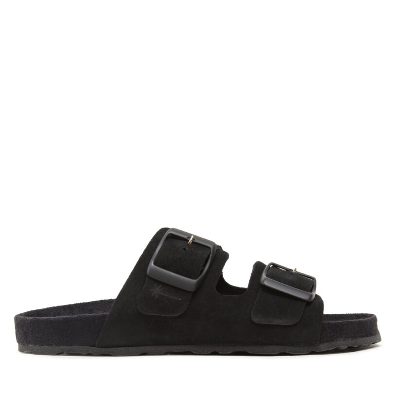 Чехли Manebi Traveler Nordic Sandals K 1.0 RT Черен цвят на ниска цена