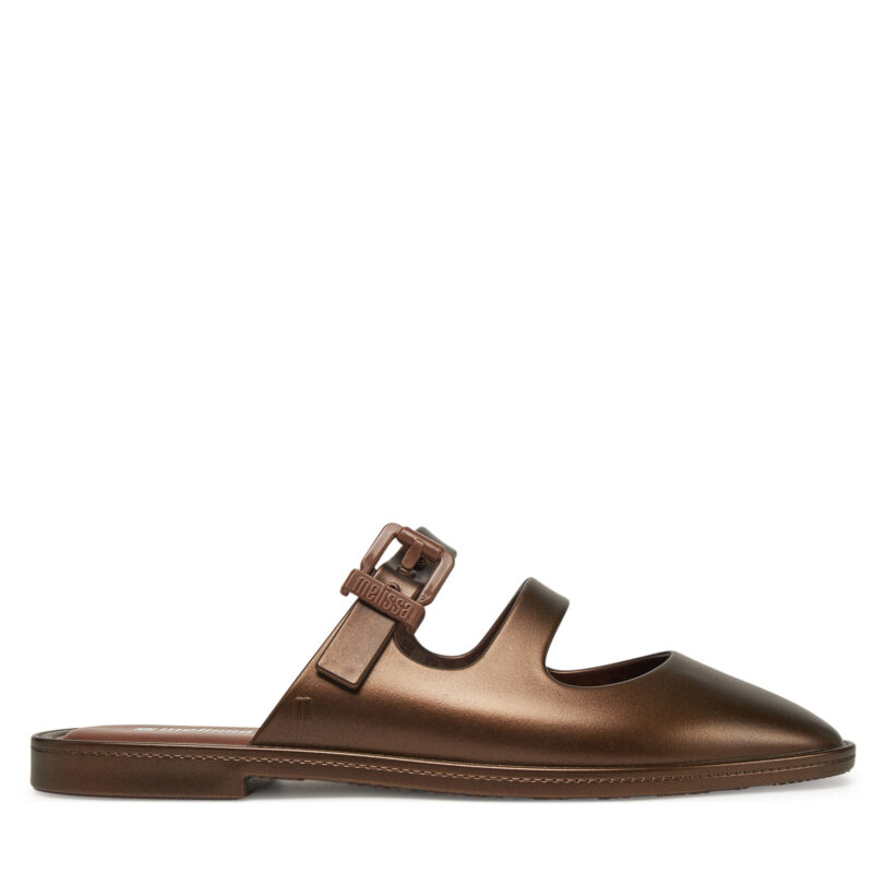 Чехли Melissa Melissa Anastasia Ad 36122 Кафяв цвят на ниска цена