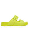 Чехли Melissa Melissa Cozy Connection Slide Ad M 35832 Зелен цвят на ниска цена