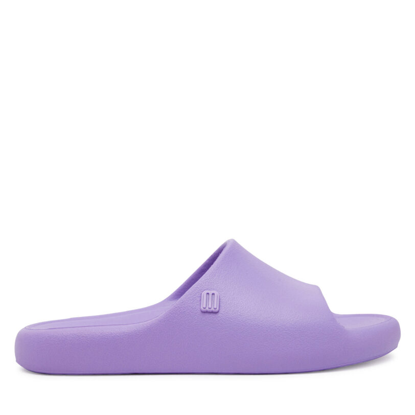 Чехли Melissa Mini Melissa Free Print Slide Inf 35936 Виолетов цвят на ниска цена