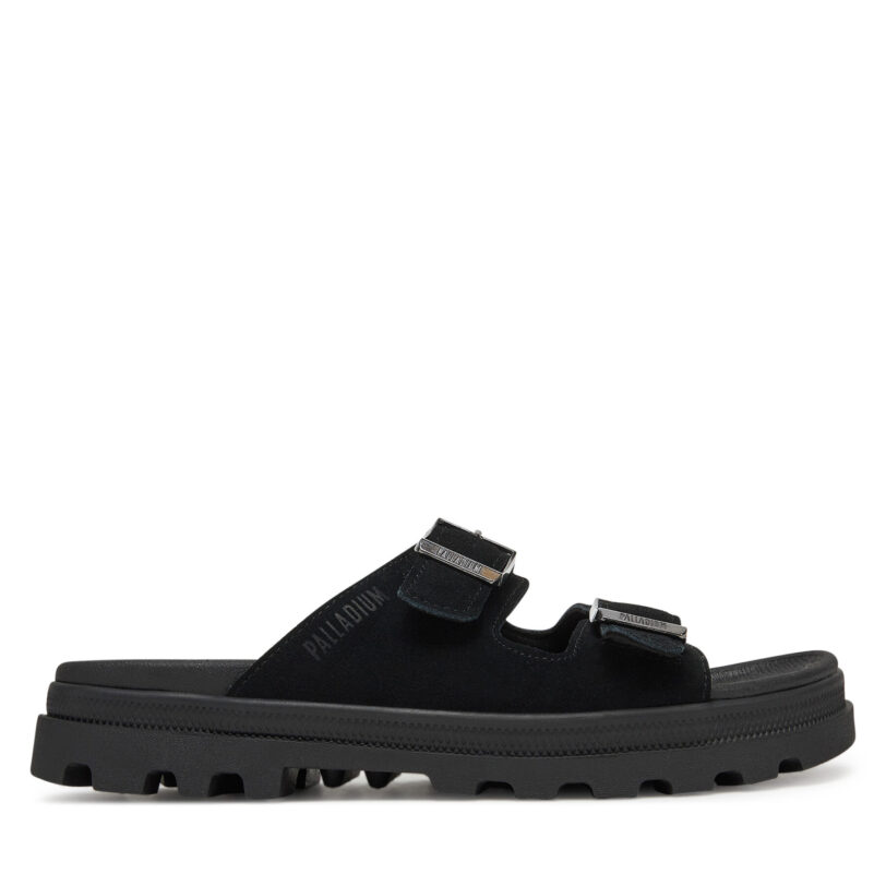 Чехли Palladium Dunelite Riviera Sde 74455-008-M Черен цвят на ниска цена