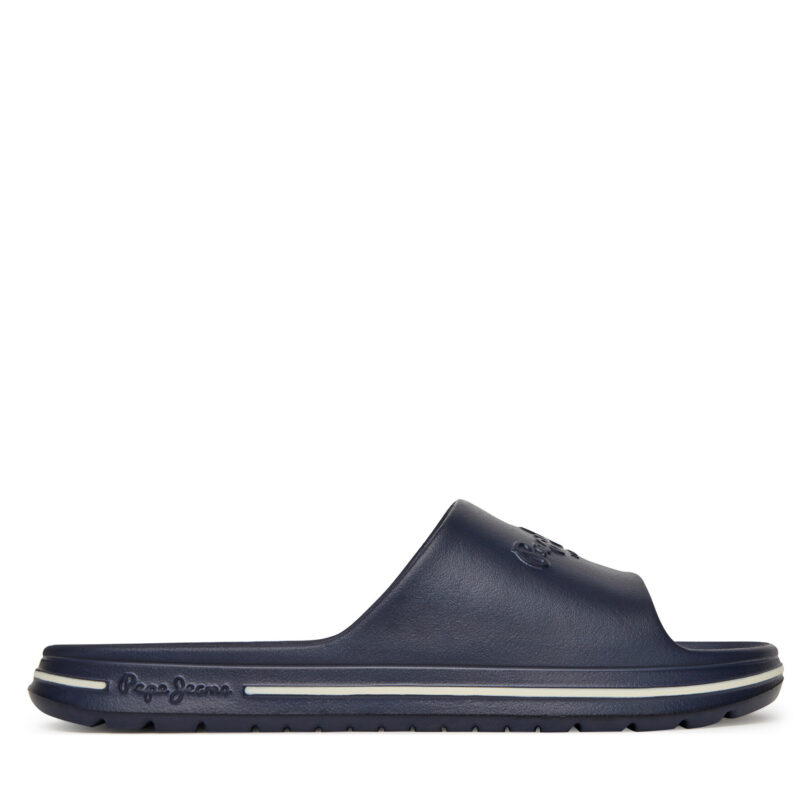 Чехли Pepe Jeans Beach Slide M PMS70159 Тъмносин цвят на ниска цена
