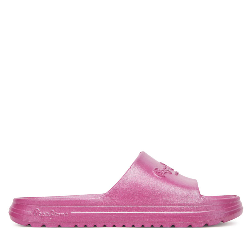Чехли Pepe Jeans Beach Slidemet PLS70165 Розов цвят на ниска цена