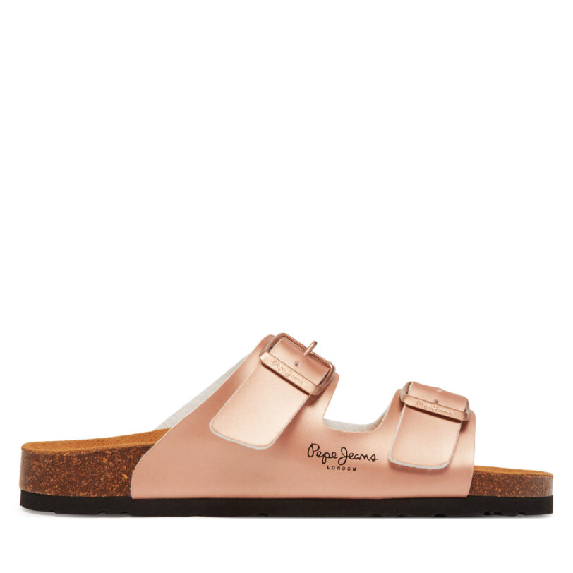 Чехли Pepe Jeans PLS90621 Златист цвят на ниска цена