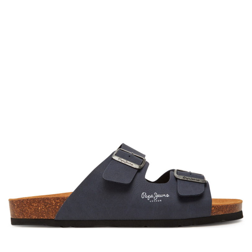 Чехли Pepe Jeans PMS90110 Тъмносин цвят на ниска цена