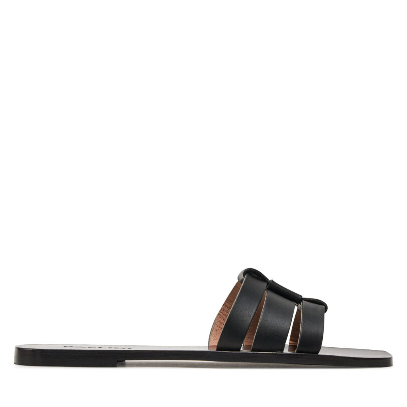 Чехли Pollini SA28311C0ITT0000 Черен цвят на ниска цена