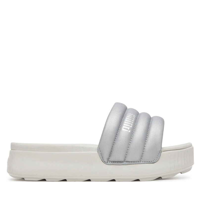 Чехли Puma Karmen Slide Puffy 400679 01 Сив цвят на ниска цена