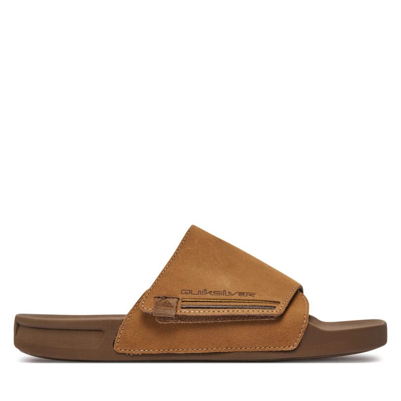 Чехли Quiksilver Rivi AQYL101378 Кафяв цвят на ниска цена