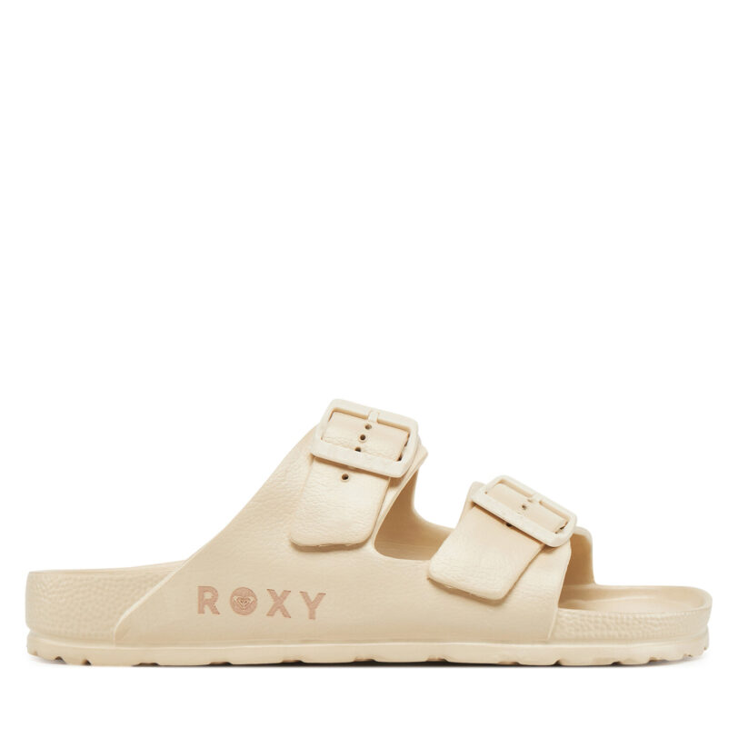 Чехли Roxy Kattie ARJL101228 Бежов цвят на ниска цена