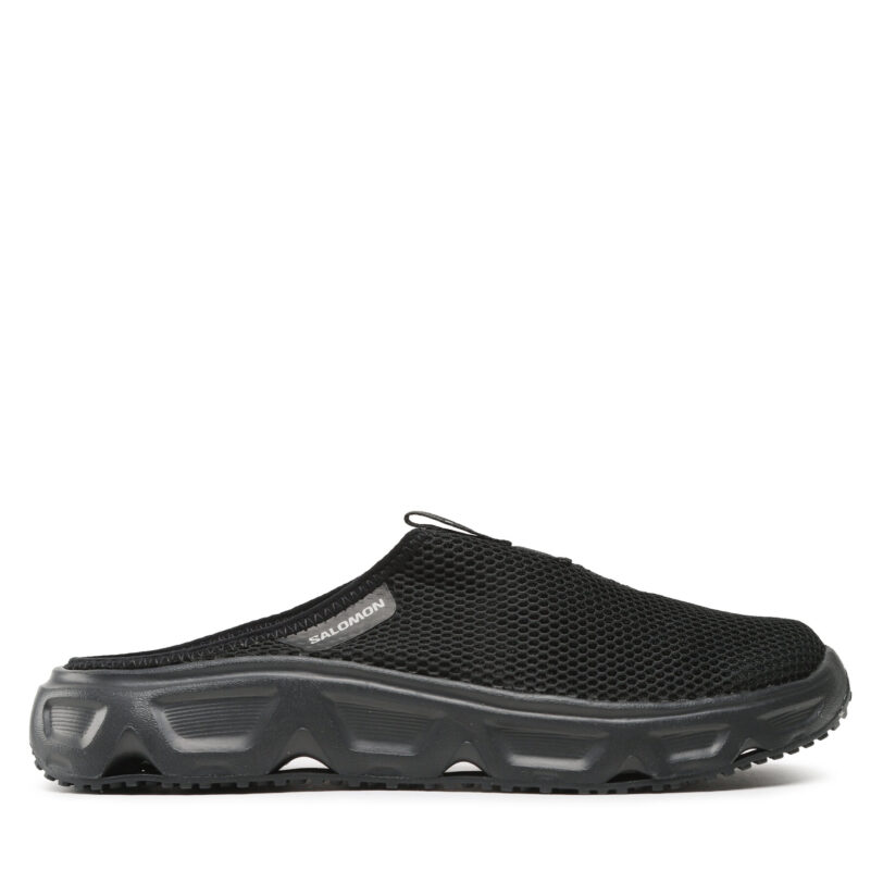 Чехли Salomon Reelax Slide 6.0 L47112000 Черен цвят на ниска цена