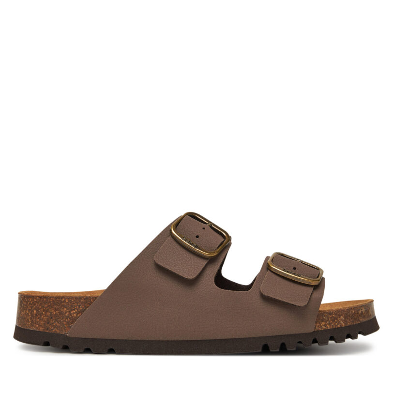 Чехли Scholl Josephine  F32167 Кафяв цвят на ниска цена