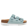 Чехли Scholl Rio Wedge Ad MF32152 Син цвят на ниска цена