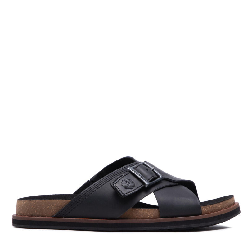 Чехли Timberland Amalfi Vibes Cross Slide TB0A2B65015 Черен цвят на ниска цена