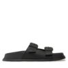 Чехли Tommy Jeans Sandal EM0EM01148 Черен цвят на ниска цена