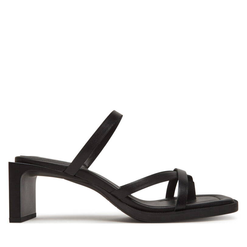 Чехли Tommy Jeans The Soho Sandal EN0EN02781 Черен цвят на ниска цена