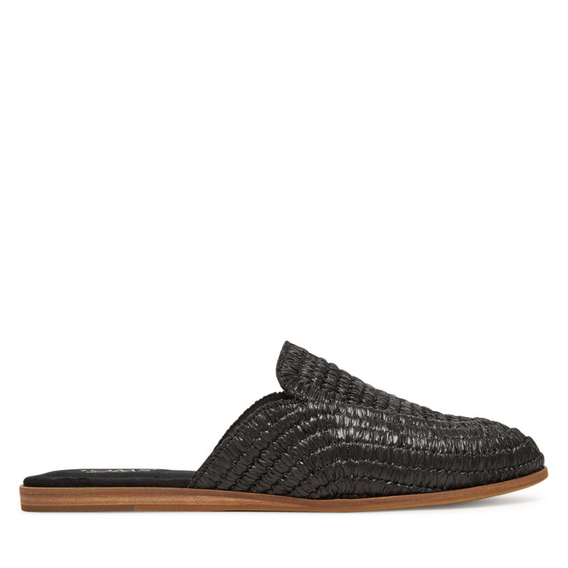 Чехли Toms Jade 10022001 Черен цвят на ниска цена