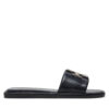 Чехли Tory Burch Double T Deco Sport 158768 Черен цвят на ниска цена
