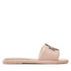 Чехли Tory Burch Double T Deco Sport Slide 158768 Розов цвят на ниска цена
