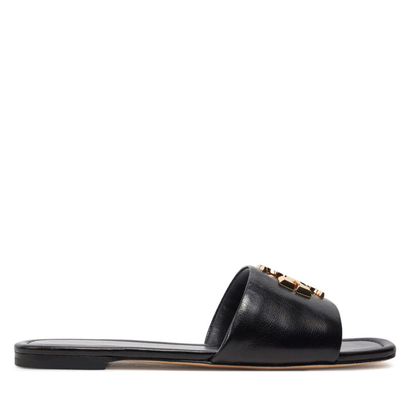 Чехли Tory Burch Eleanor 157966 Черен цвят на ниска цена