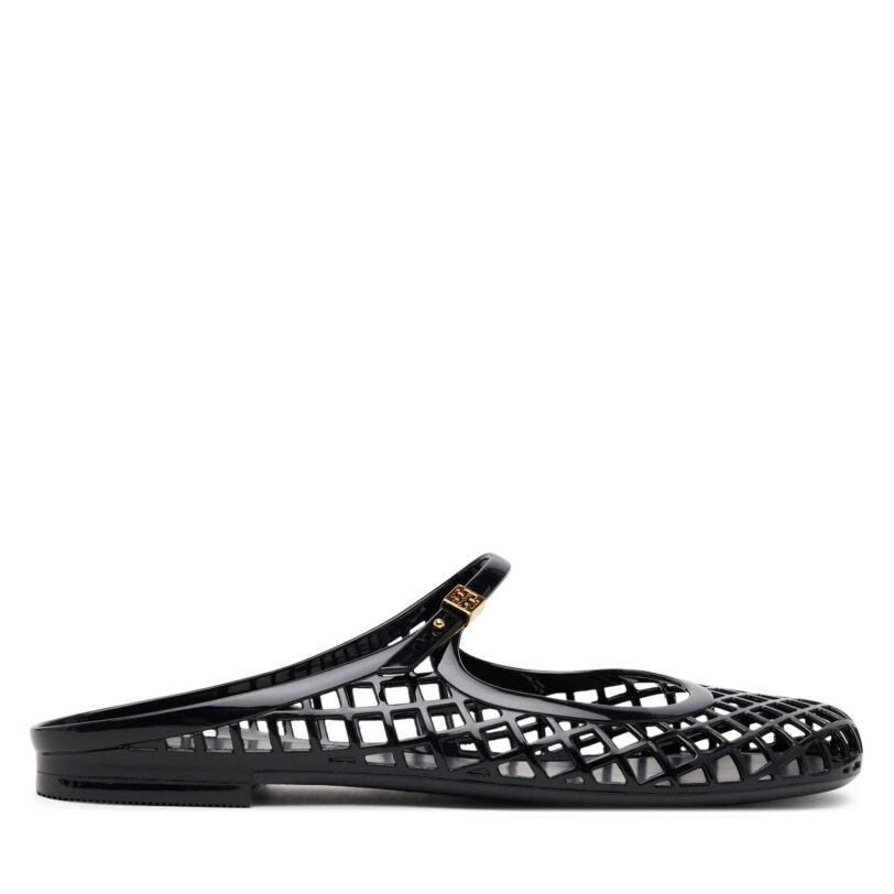 Чехли Tory Burch Mellow Mary Jane 163189 Черен цвят на ниска цена