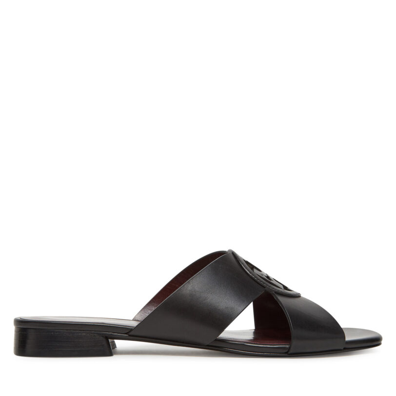 Чехли Tory Burch Miller 162574 Черен цвят на ниска цена