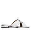 Чехли Tory Burch Miller 163039 Бял цвят на ниска цена