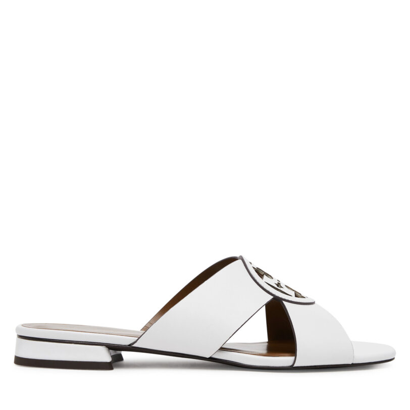 Чехли Tory Burch Miller 163039 Бял цвят на ниска цена