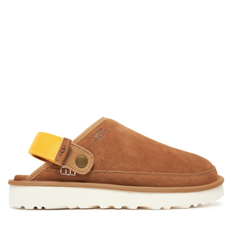 Чехли Ugg M Goldencoast Clog II 1166915 Кафяв цвят на ниска цена