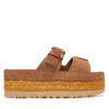 Чехли Ugg W Aubrey Slide 1167451 Кафяв цвят на ниска цена
