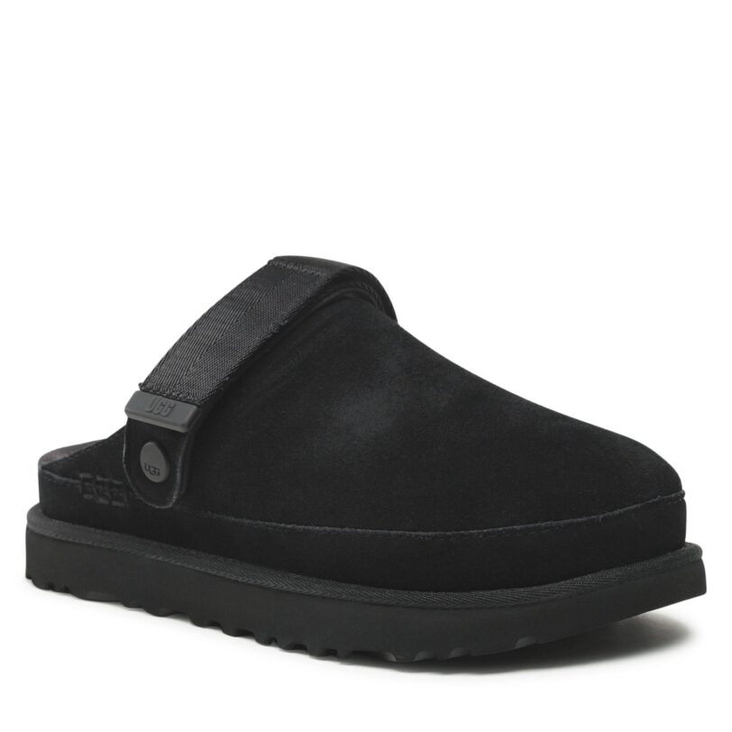 Чехли Ugg W Goldenstar Clog 1138252 Черен цвят на ниска цена