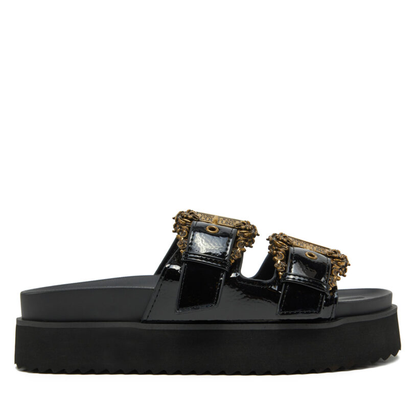 Чехли Versace Jeans Couture 78VA3SM1 Черен цвят на ниска цена