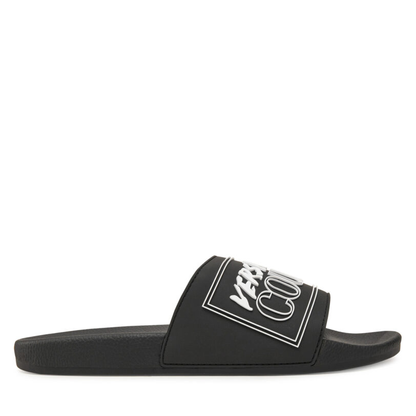 Чехли Versace Jeans Couture 78YA3SQ3 Черен цвят на ниска цена