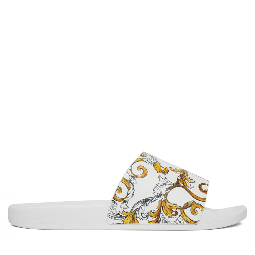 Чехли Versace Jeans Couture 78YA3SQ4 Бял цвят на ниска цена