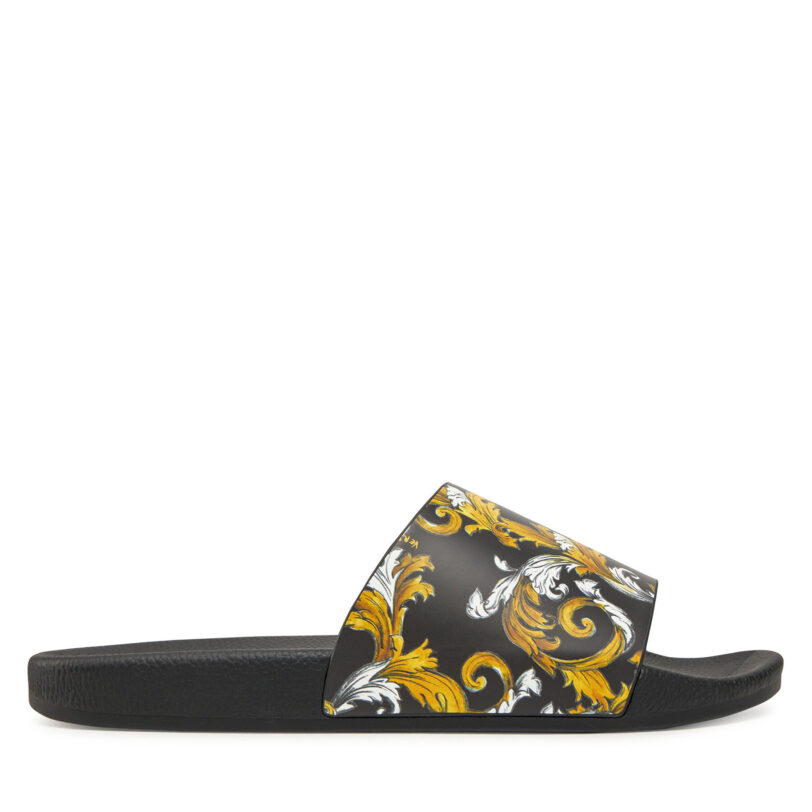 Чехли Versace Jeans Couture 78YA3SQ4 Черен цвят на ниска цена
