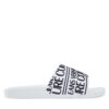 Чехли Versace Jeans Couture 79YA3SQ1 71352 003 Бял цвят на ниска цена